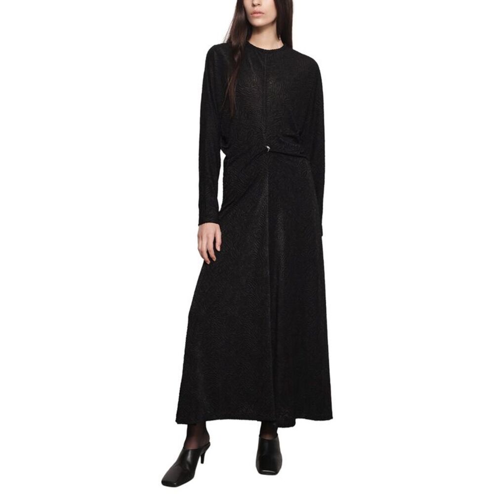 Sabina Musayev Womens  Nelly Midi Dress, Black
